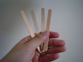 Four Popsicle Sticks